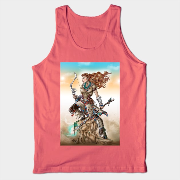 Aloy Tank Top by Crimzonartz